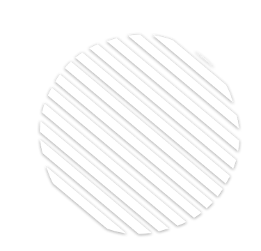 a black and white striped oval shaped object