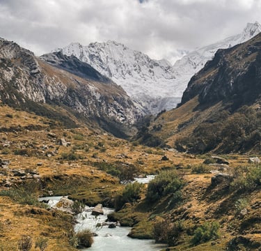 Laguna Llaca Hike, Huaraz, Peru, South America