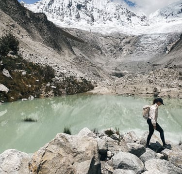 Laguna Llaca Hike, Huaraz, Peru, South America
