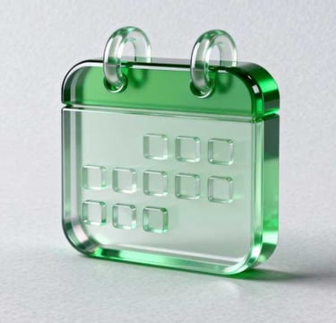 Icon representing King Fly's typical sampling time for custom projects.