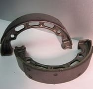 vintage Harley Davidson motorcycle brake shoes 