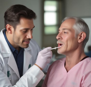 a woman is talking on her cell phone