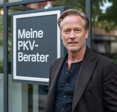 a man in a suit and a black shirt