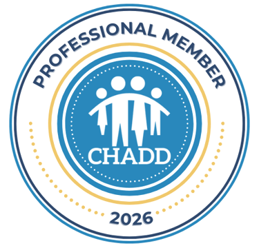 CHADD 2026 Professional Member badge
