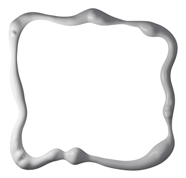 cadre blanc organique 2