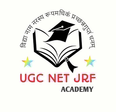 UGC NET JRF ACADEMY