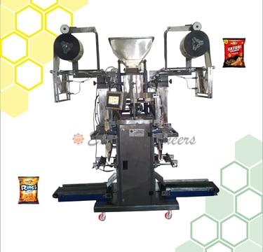 Doube Track FFS Machine With Volumetric Cup filler 
