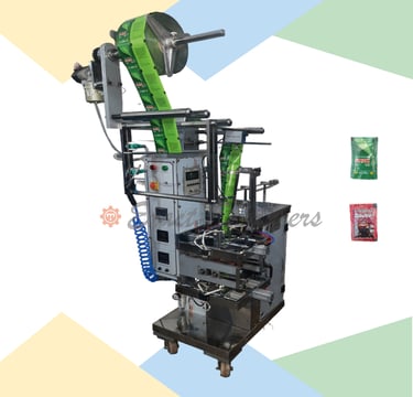Pneumatic Form fill and Seal Machine with Piston for Liquid Packaging