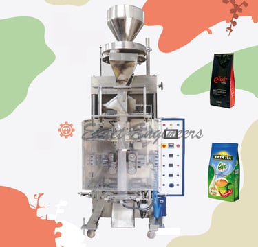 Quad Collar Type Machine With Volumetric Cup Filler