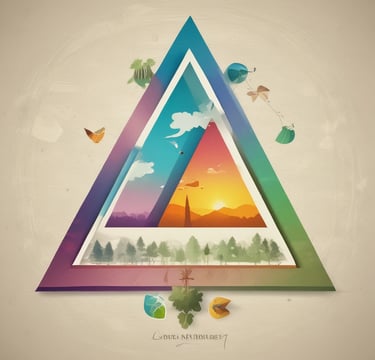 A sticker with white text on a black background reads 'Capitalism is Unsustainable.' It is placed on a weathered and possibly metallic surface with remnants of old stickers or paint. In the background, there is an urban street scene with blurred buildings and a van, suggesting a city setting.