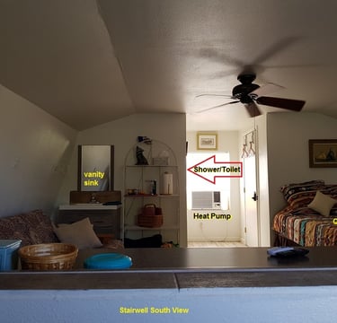 Windy Mane Ranch Bunkhouse studio living area