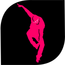 Usualdance Store Logo - Avatar Favicon preto 130x130px