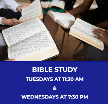 Bible Study dates and time