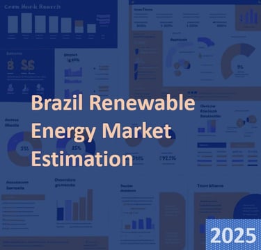 Graph showing Brazil's renewable energy market growth projections from 2025 to 2033.