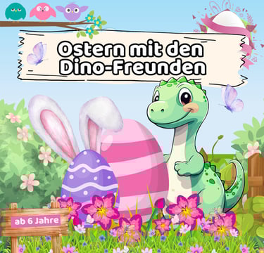 a dinosaur with a dinosaur on it's back ground