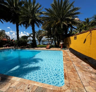 Piscina do Rancho du Gordo, Rancho para temporada em Miguelópolis SP