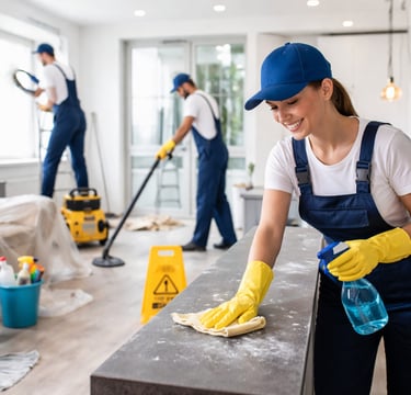 Post-renovation cleaning