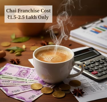 Maa Ki Chai franchise startup investment breakdown 1.5 lakh low cost tea business