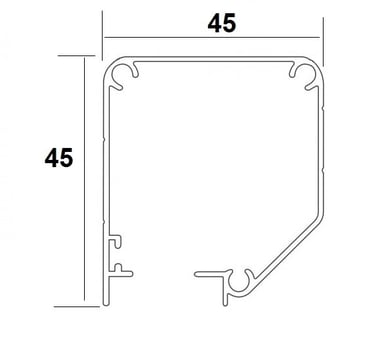 Plase tip rulou cu actionare laterala ( st - dr) pentru usi confectionate pe comanda - orizontale