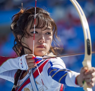 sportif tir à l'arc # concentration , flow