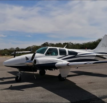 1961 Beechcraft Baron 95 55 en Venta en Mexico