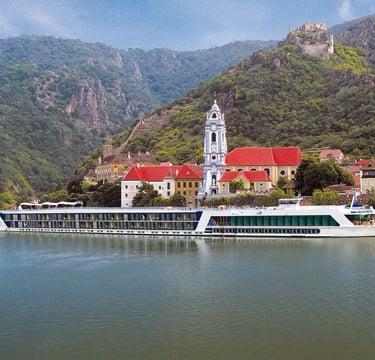 Exterior of AmaBella ship 