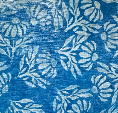 teinture indigo réserve bleu teinture végétale