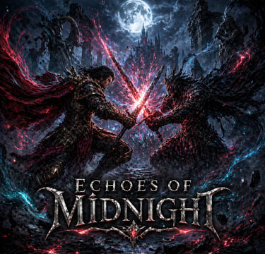 Echoes of Midnight, epic fantasy music, dark fantasy music, gaming music, WoW inspired music, World of Warcraft Midnight
