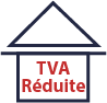 logo  pour la  TVA  réduite à  5,5%