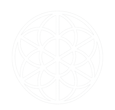 a circular white light with a circular design