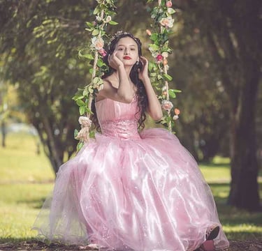 Fotografía de quinceaños