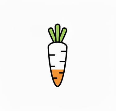 quarter full color carrot