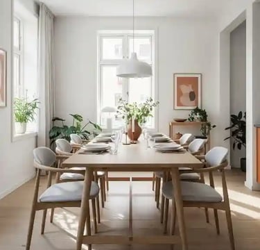 Simple & Stylish: A Guide to Scandinavian Dining Room Design