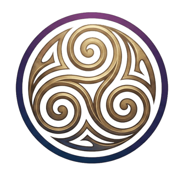 Triskle logomarca Druidesa