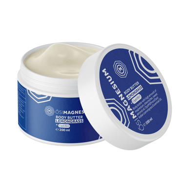 kūno sviestas su magniu