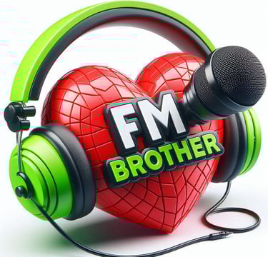 Logo principal de la radio emisora Fm Brother 88.1 de Rafaela