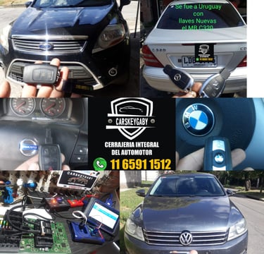 Copia de llave VW FORD BMW AUDI