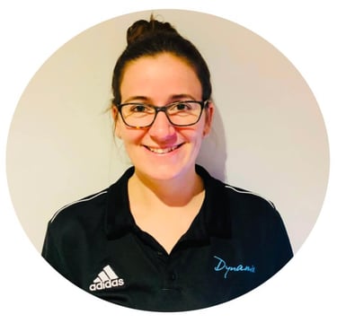 Hereford Dynamix Trampoline Club coach Emma Watkins