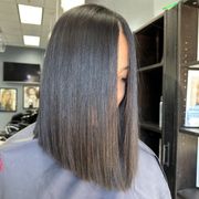 long staight keratin