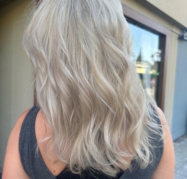 natural wave blonde hair