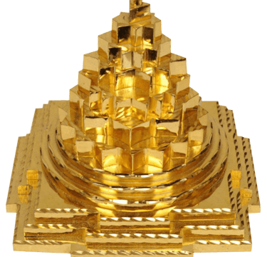 brass sri yantra 