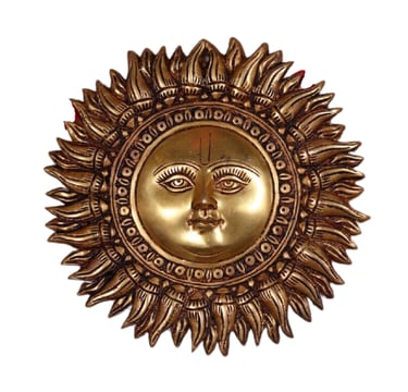 brass sun and moom half sun and moon 