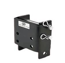 Towbar accessories including towball, mounting bracket, and electrical components.