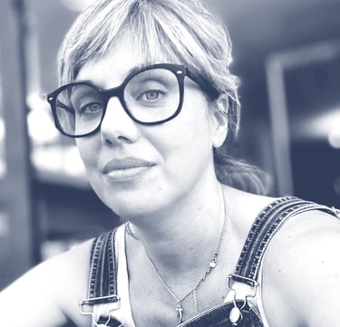 A portrait of Leslie Clerc, ceramist at Atelier Polux in Sète, Occitanie, France