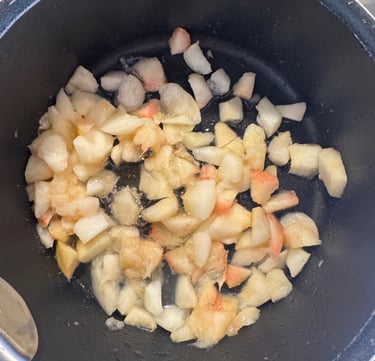 compotée de nectarine