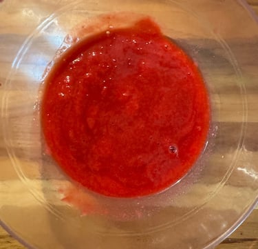 gel framboise