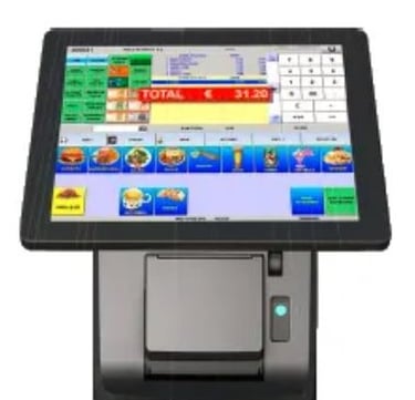 Système d’encaissement complet avec écran tactile et ticket de caisse