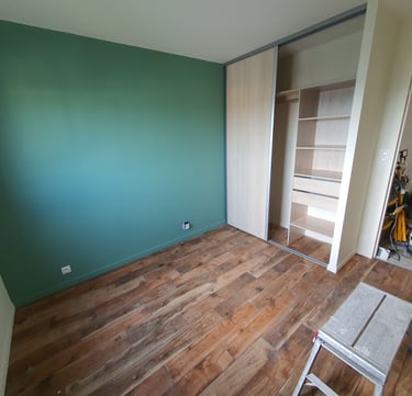 chambre rénovée