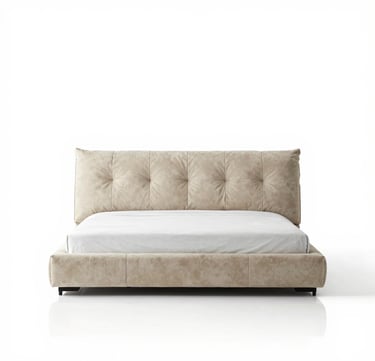 A cozy living room featuring a plush sofa set, elegant dining table, and stylish storage units.