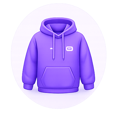 Purple hoodie icon for MuleBuy hoodie and clothing finds category